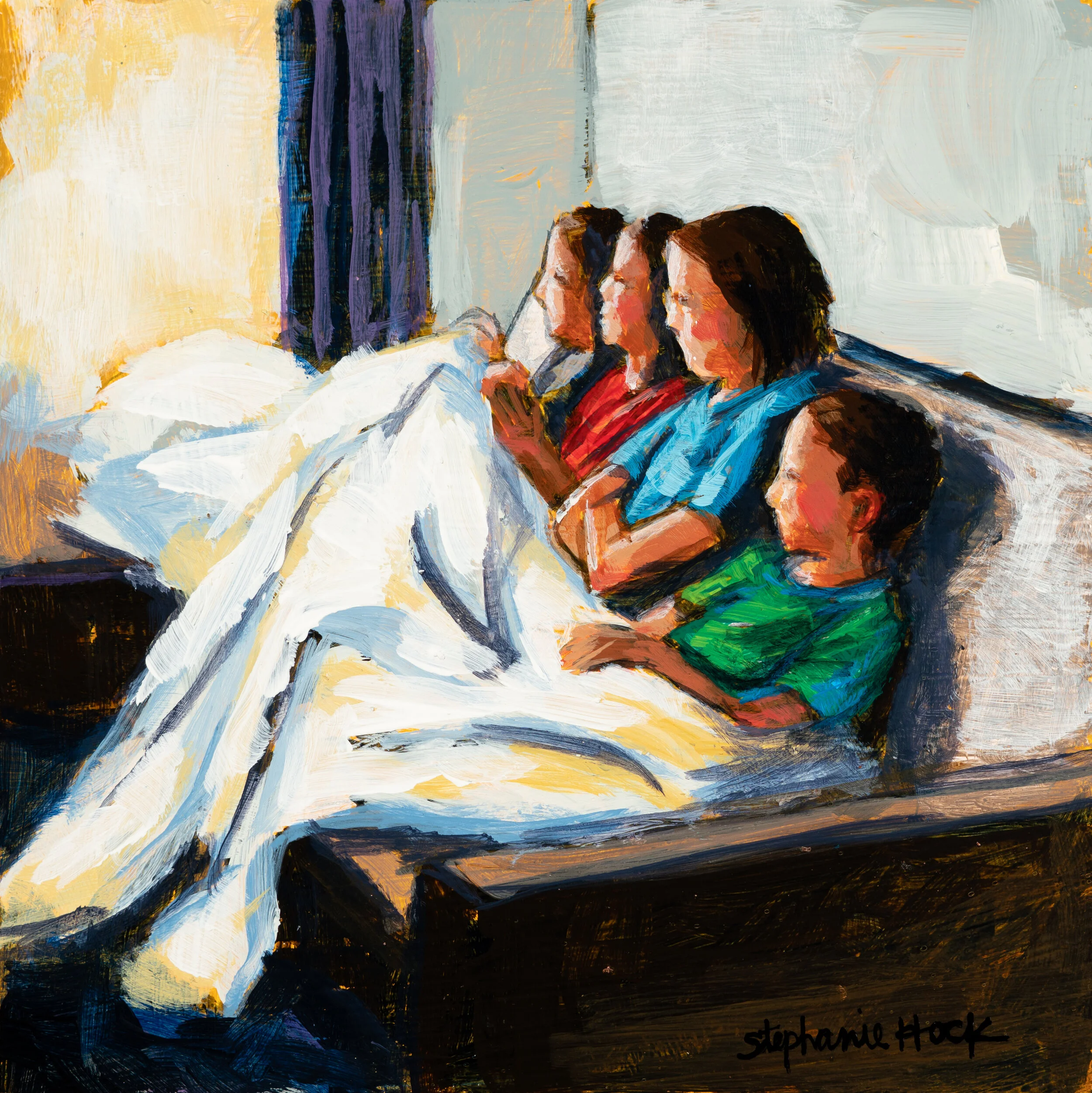 Love is: Growing up Together — Stephanie Hock Fine Art